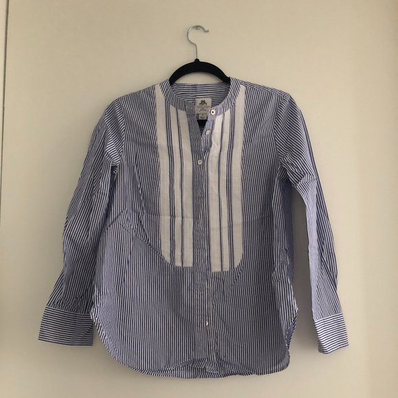 J.Crew Thomas Mason striped cotton shirt - Picture 6 of 7